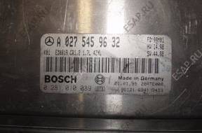 БЛОК УПРАВЛЕНИЯ MERCEDES 1.7CDI 0281010039 BOSCH