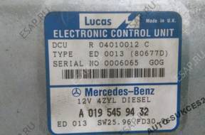 БЛОК УПРАВЛЕНИЯ , MERCEDES 2,2 A0195459432