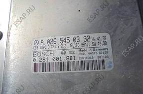 БЛОК УПРАВЛЕНИЯ MERCEDES 2,2 CDI 0281001881