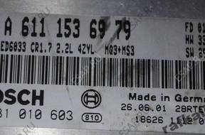 БЛОК УПРАВЛЕНИЯ MERCEDES 2,2 CDI 0281010603