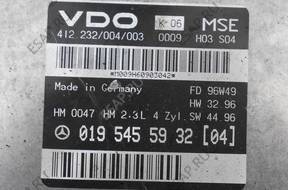 БЛОК УПРАВЛЕНИЯ MERCEDES 2,3 0195455932 БЛОК УПРАВЛЕНИЯ MERCEDES 2,3 0195455932