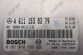 БЛОК УПРАВЛЕНИЯ mercedes 2.2cdi   A6111538279