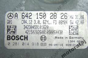 БЛОК УПРАВЛЕНИЯ MERCEDES 3.0CDI 0281014918 A6421502826