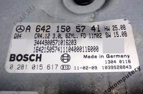 БЛОК УПРАВЛЕНИЯ MERCEDES 3.0CDI a6421505741 0281015617