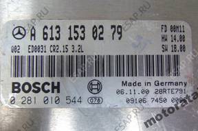 БЛОК УПРАВЛЕНИЯ MERCEDES 3.2CDI 0281010544 A6131530279