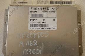 БЛОК УПРАВЛЕНИЯ  MERCEDES A  1.7 CDI 027 545 60 32