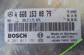 БЛОК УПРАВЛЕНИЯ   MERCEDES A 6681530879 028101115