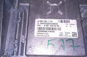 БЛОК УПРАВЛЕНИЯ MERCEDES A CLASS 1.7 5WK90910 A2661533279