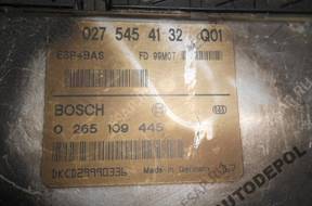 БЛОК УПРАВЛЕНИЯ MERCEDES A KLASA 0265109445 БЛОК УПРАВЛЕНИЯ MERCEDES A KLASA 0265109445