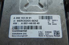 БЛОК УПРАВЛЕНИЯ MERCEDES A KLASA A0034466040 A2661532091