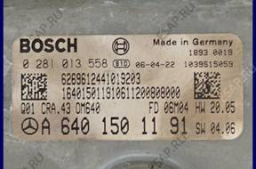 БЛОК УПРАВЛЕНИЯ MERCEDES A-KLASA A6401501191 0281013558
