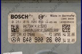 БЛОК УПРАВЛЕНИЯ MERCEDES A-KLASA A6409002600 0281016804