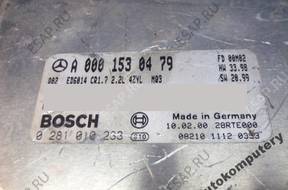 БЛОК УПРАВЛЕНИЯ MERCEDES a0001530479 0281010233 БЕЗ КОДА