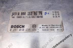 БЛОК УПРАВЛЕНИЯ MERCEDES a0001530679 0281010235 БЕЗ КОДА