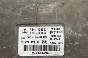 БЛОК УПРАВЛЕНИЯ Mercedes A0044464940 A6461502972