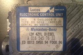 БЛОК УПРАВЛЕНИЯ MERCEDES A0165457632 R04010009 B