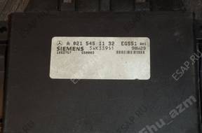 БЛОК УПРАВЛЕНИЯ Mercedes A0215451132 5WK33911 - Rumia