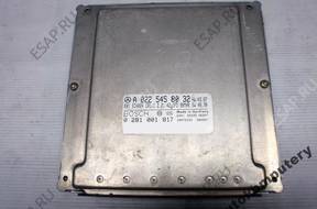 БЛОК УПРАВЛЕНИЯ MERCEDES a0225458032 0281001817 БЕЗ КОДА