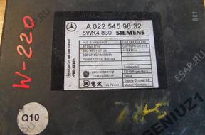 БЛОК УПРАВЛЕНИЯ   MERCEDES A0225459832