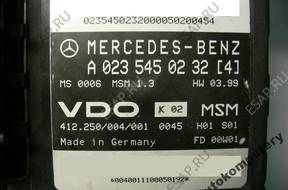 БЛОК УПРАВЛЕНИЯ MERCEDES a0235450232 412250004001 БЕЗ КОДА