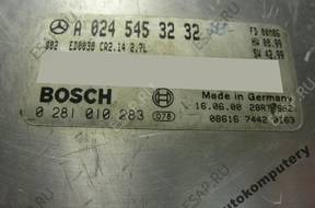 БЛОК УПРАВЛЕНИЯ MERCEDES a0245453232 0281010283 БЕЗ КОДА