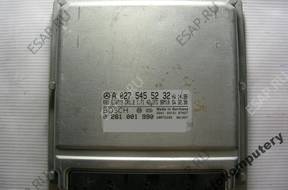 БЛОК УПРАВЛЕНИЯ MERCEDES a0275455232 0281001990 БЕЗ КОДА