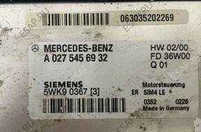 БЛОК УПРАВЛЕНИЯ   MERCEDES A0275456932 5WK90367 3