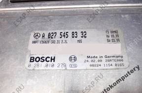 БЛОК УПРАВЛЕНИЯ MERCEDES a0275458332 0281010279 БЕЗ КОДА