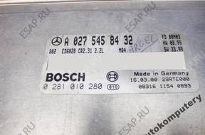 БЛОК УПРАВЛЕНИЯ MERCEDES a0275458432 0281010280 БЕЗ КОДА