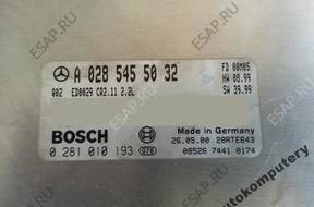 БЛОК УПРАВЛЕНИЯ MERCEDES a0285455032 0281010193 БЕЗ КОДА
