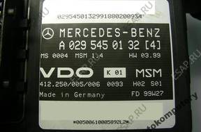 БЛОК УПРАВЛЕНИЯ MERCEDES a0295450132 412250005006 БЕЗ КОДА