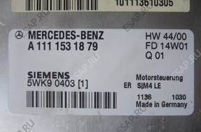 БЛОК УПРАВЛЕНИЯ  MERCEDES A1111531879 5WK90403 (1)