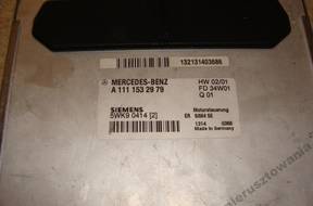 БЛОК УПРАВЛЕНИЯ MERCEDES A1111532979 5WK90414 2 БЛОК УПРАВЛЕНИЯ MERCEDES A1111532979 5WK90414 2