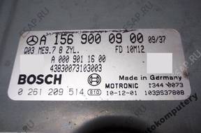 БЛОК УПРАВЛЕНИЯ MERCEDES a1569000900 0261209514 БЕЗ КОДА