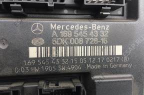 БЛОК УПРАВЛЕНИЯ  MERCEDES  A1695454332 5DK008728-16