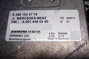 БЛОК УПРАВЛЕНИЯ MERCEDES a2661534779 a0014460240 5wk90921