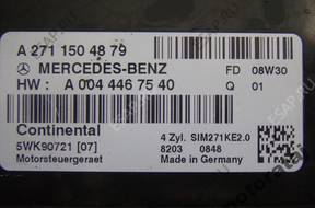 БЛОК УПРАВЛЕНИЯ MERCEDES A2711504879 A0044467540 5WK90721
