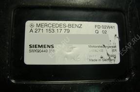 БЛОК УПРАВЛЕНИЯ MERCEDES a2711531779 5wk90449 БЕЗ КОДА