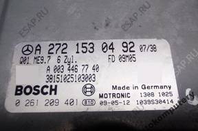 БЛОК УПРАВЛЕНИЯ MERCEDES a2721530492 0261209401 БЕЗ КОДА
