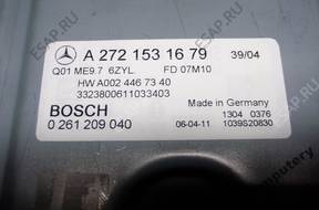 БЛОК УПРАВЛЕНИЯ MERCEDES a2721531679 0261209040 БЕЗ КОДА БЛОК УПРАВЛЕНИЯ MERCEDES a2721531679 0261209040 БЕЗ КОДА