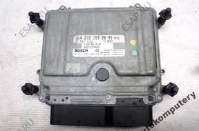 БЛОК УПРАВЛЕНИЯ MERCEDES a2721532691 0261209203 БЕЗ КОДА