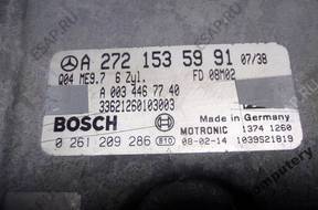 БЛОК УПРАВЛЕНИЯ MERCEDES a2721535991 0261209286 БЕЗ КОДА