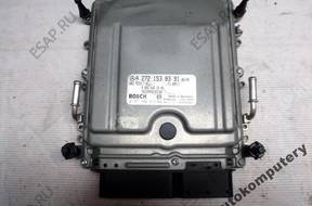 БЛОК УПРАВЛЕНИЯ MERCEDES a2721538391 0261s02615 БЕЗ КОДА