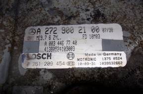 БЛОК УПРАВЛЕНИЯ MERCEDES a2729002100 0261209454 БЕЗ КОДА