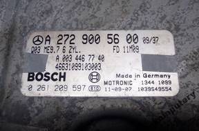БЛОК УПРАВЛЕНИЯ MERCEDES a2729005600 0261209597 БЕЗ КОДА