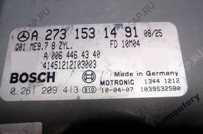 БЛОК УПРАВЛЕНИЯ MERCEDES a2731531491 0261209413 БЕЗ КОДА