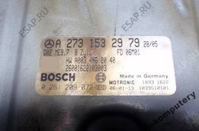 БЛОК УПРАВЛЕНИЯ MERCEDES a2731532979 0261209072 БЕЗ КОДА