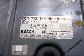 БЛОК УПРАВЛЕНИЯ MERCEDES a2731534679 0261209246 БЕЗ КОДА
