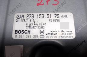 БЛОК УПРАВЛЕНИЯ MERCEDES a2731535179 0261209208 БЕЗ КОДА