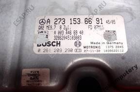БЛОК УПРАВЛЕНИЯ MERCEDES a2731536691 0261209290 БЕЗ КОДА